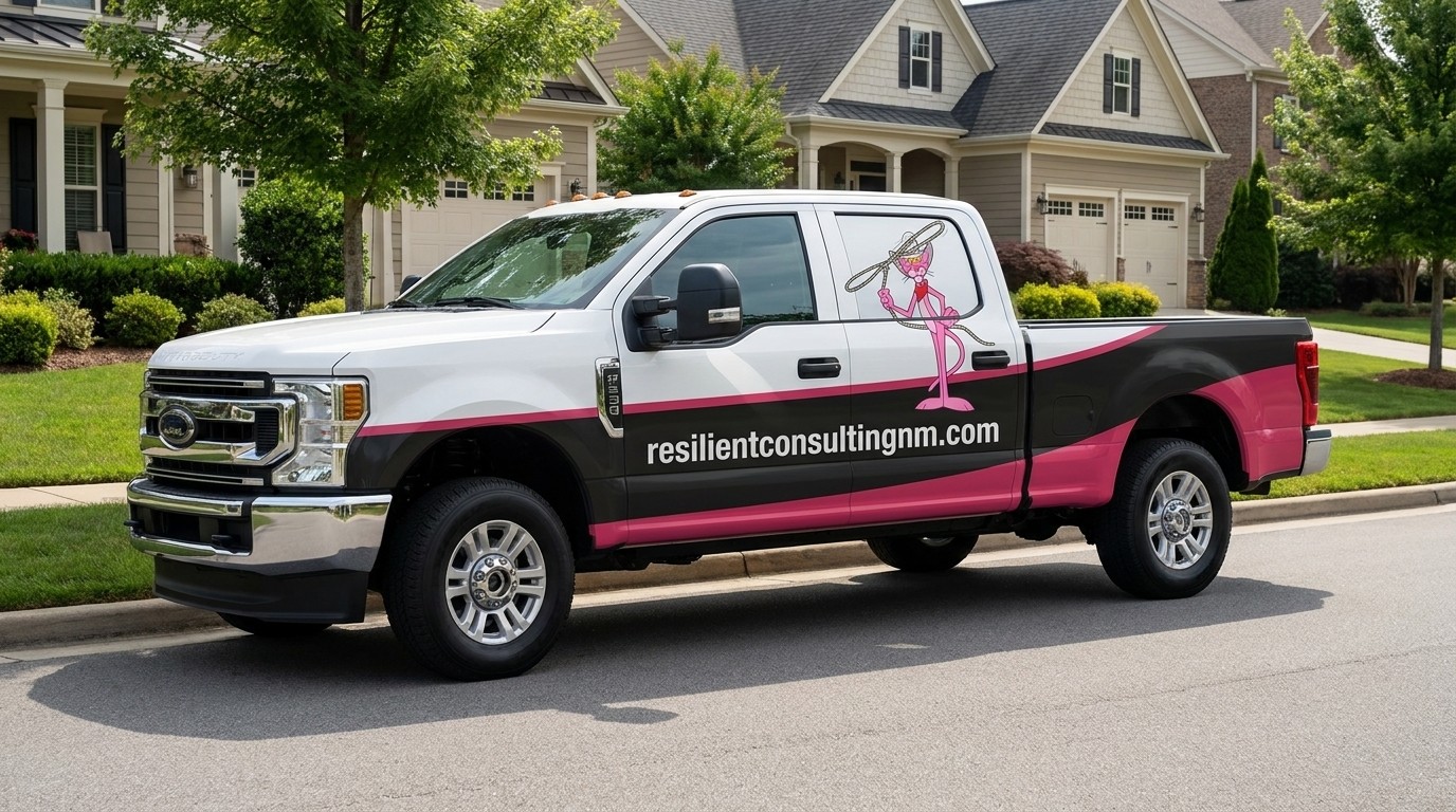 Resilient Consulting Nm LLC branded service van